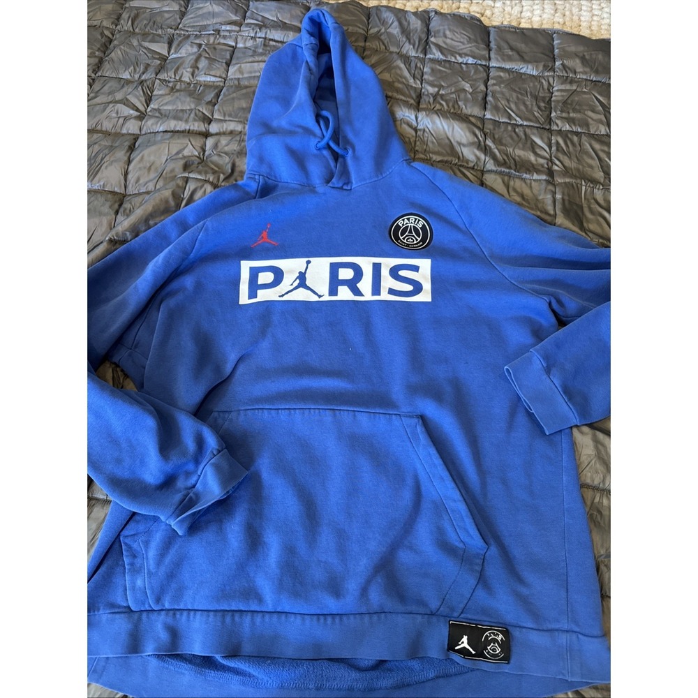 Air Jordan Paris‎ Saint-Germaine Royal Blue Hoodie Men's XXL